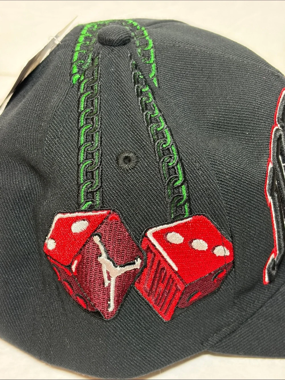 Jordan Jumpman Youth SnapBack Pro Cap Curved Brim Embroidered Black Red NWT